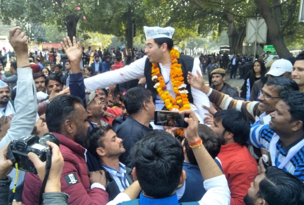 Rajinder Nagar assembly election results 2020 latest news in hindi raghav chadha wins