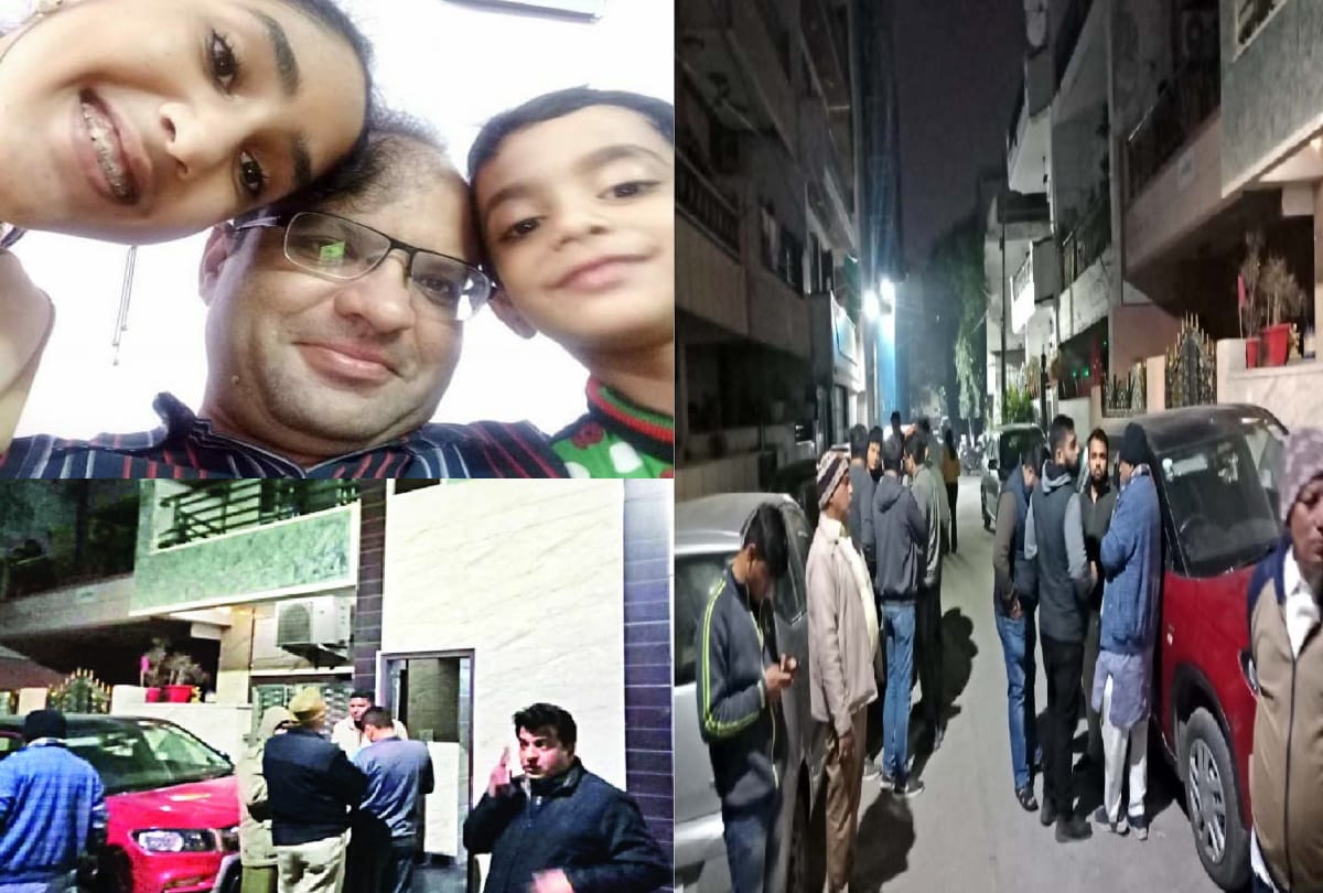 shalimar bagh suicide case family decided to donate eyes of father and children