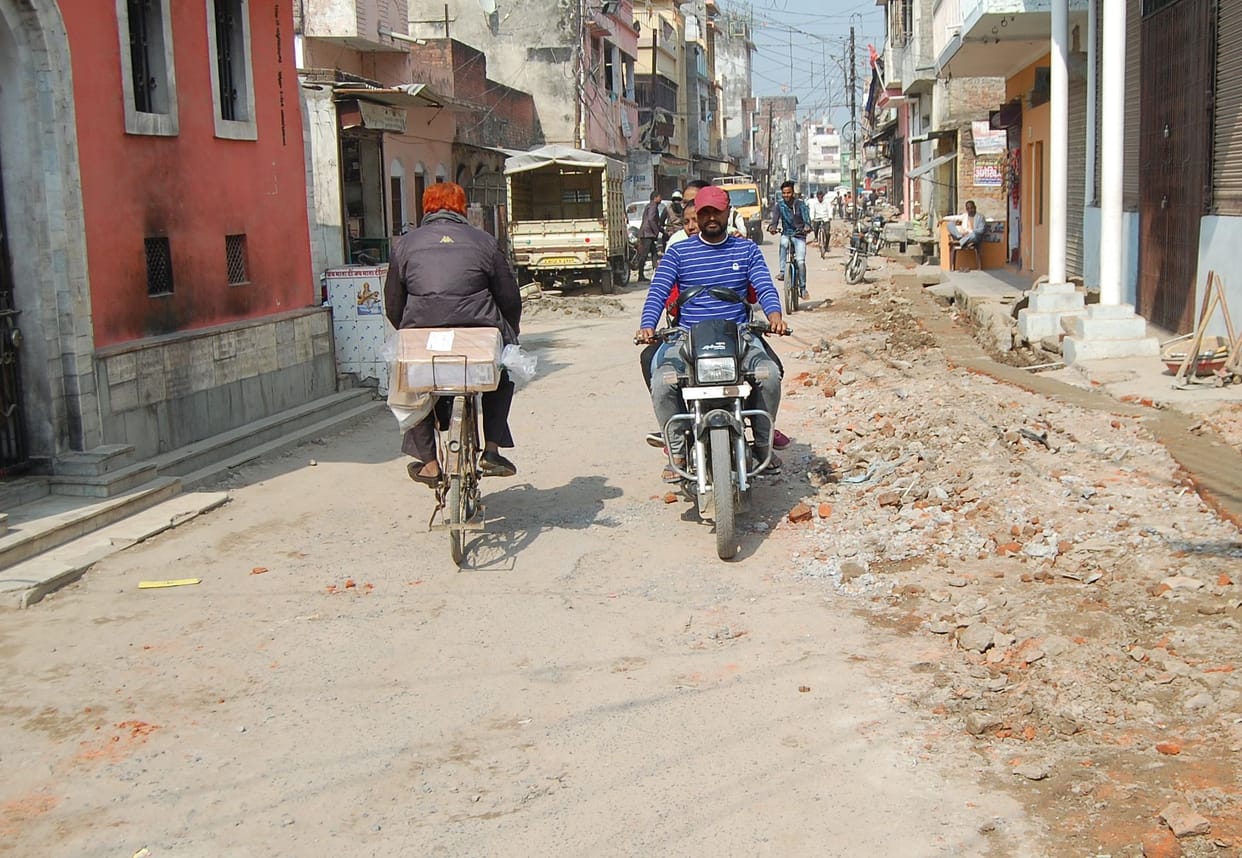 To say that the city, roads are in trouble