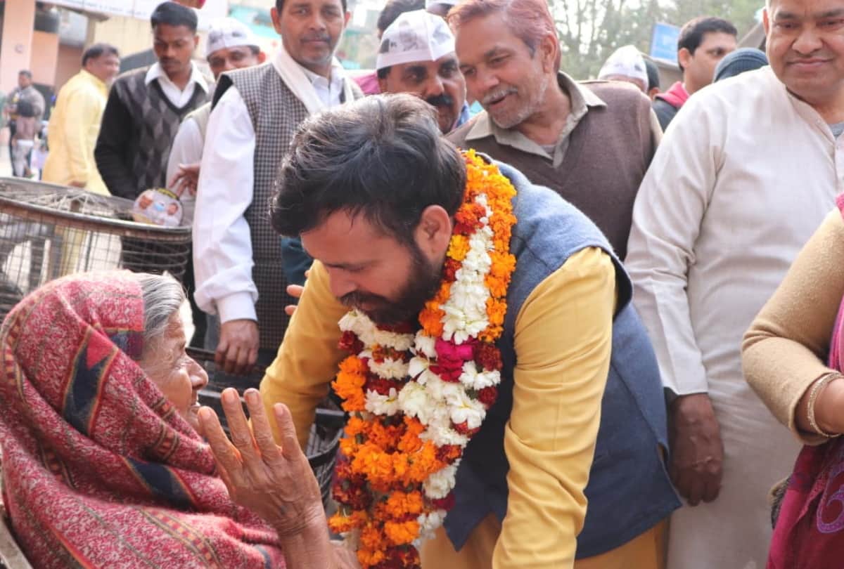 AAP MLA Akhilesh pati Tripathi special story after victory on kapil Mishra at Model town area delhi