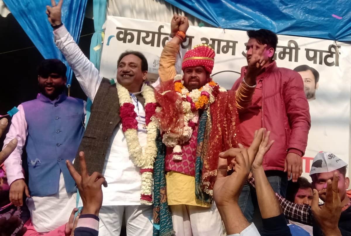 AAP MLA Akhilesh pati Tripathi special story after victory on kapil Mishra at Model town area delhi