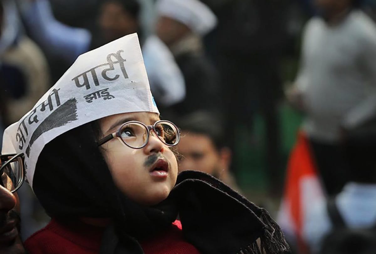 Junior Kejriwal Aavyan specially invited for oath taking ceremony of AAP