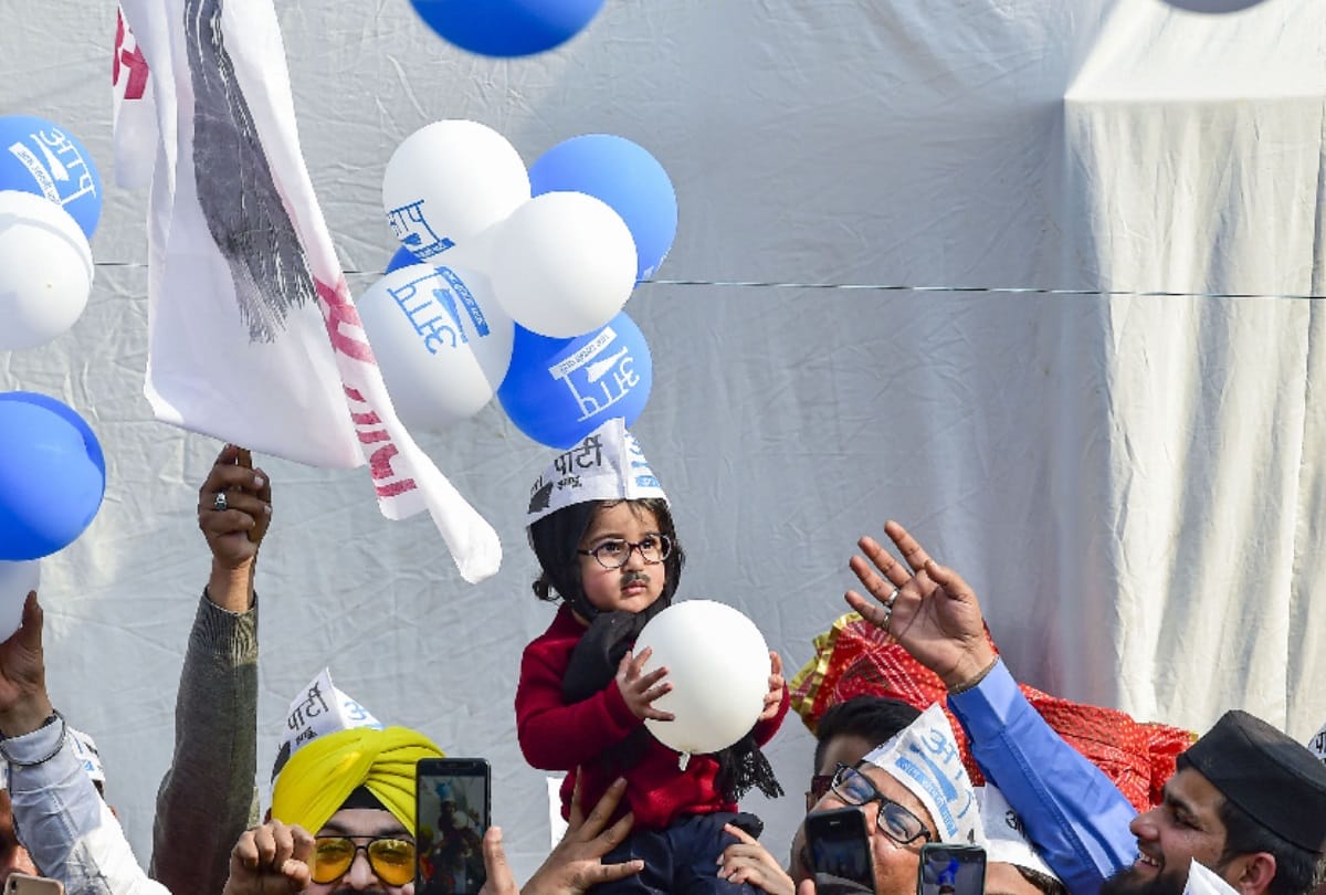 Junior Kejriwal Aavyan specially invited for oath taking ceremony of AAP