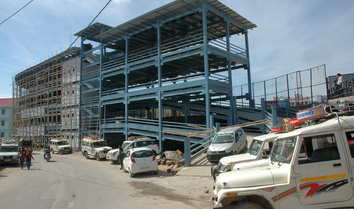parking not build till date