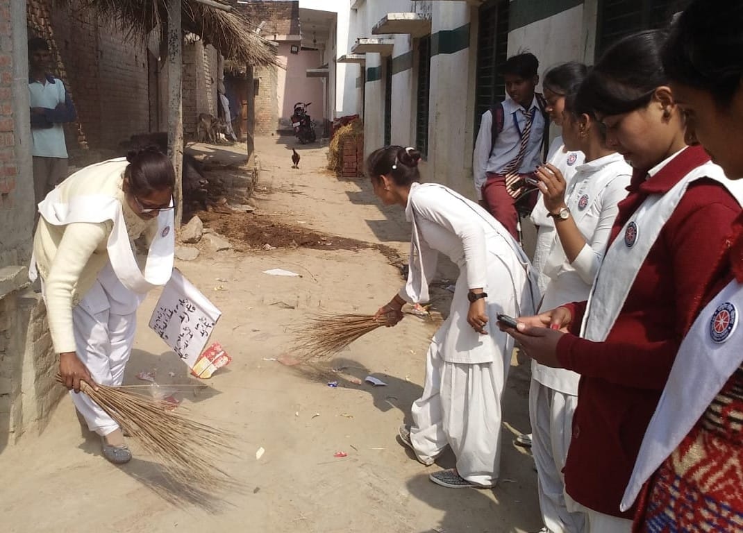 The rally removed the message of cleanliness