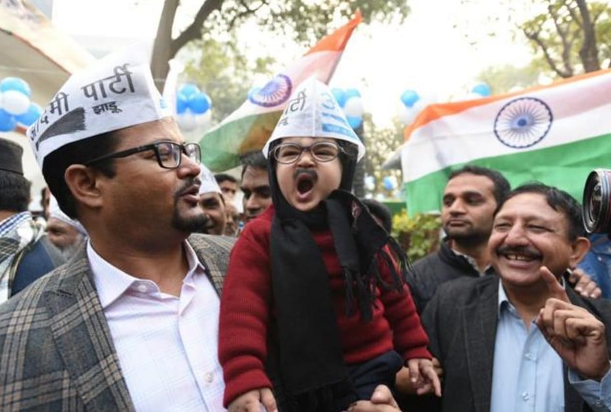 Junior Kejriwal Aavyan specially invited for oath taking ceremony of AAP