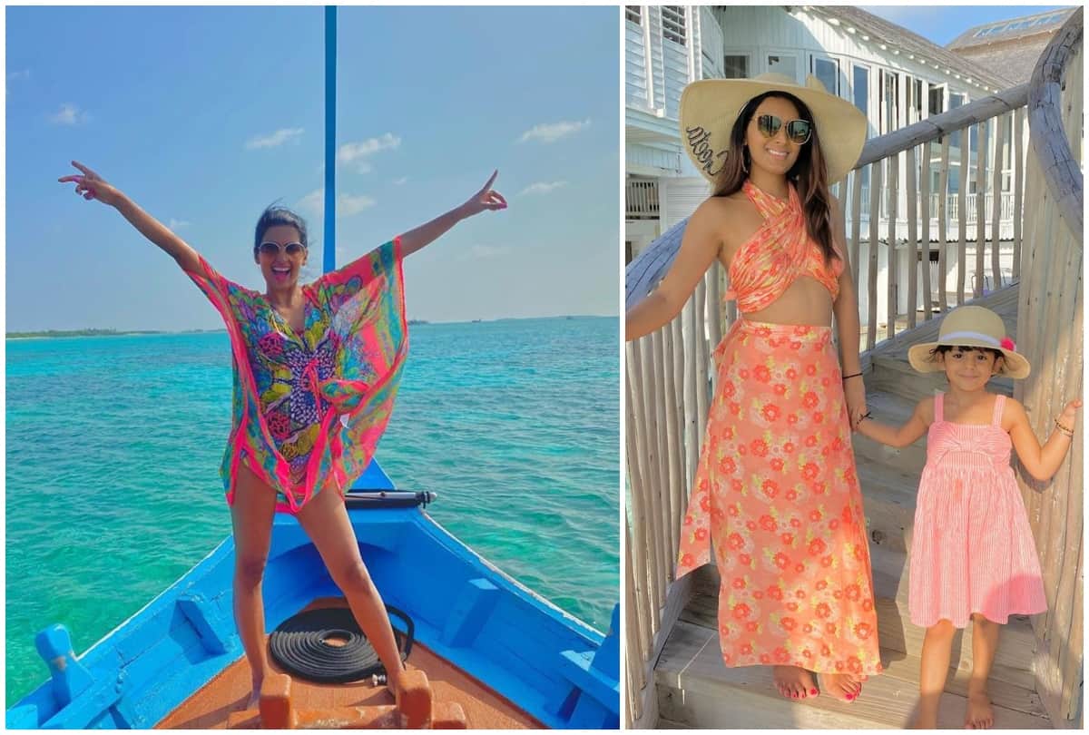 harbhajan singh wife shared vacation cost from maldives
