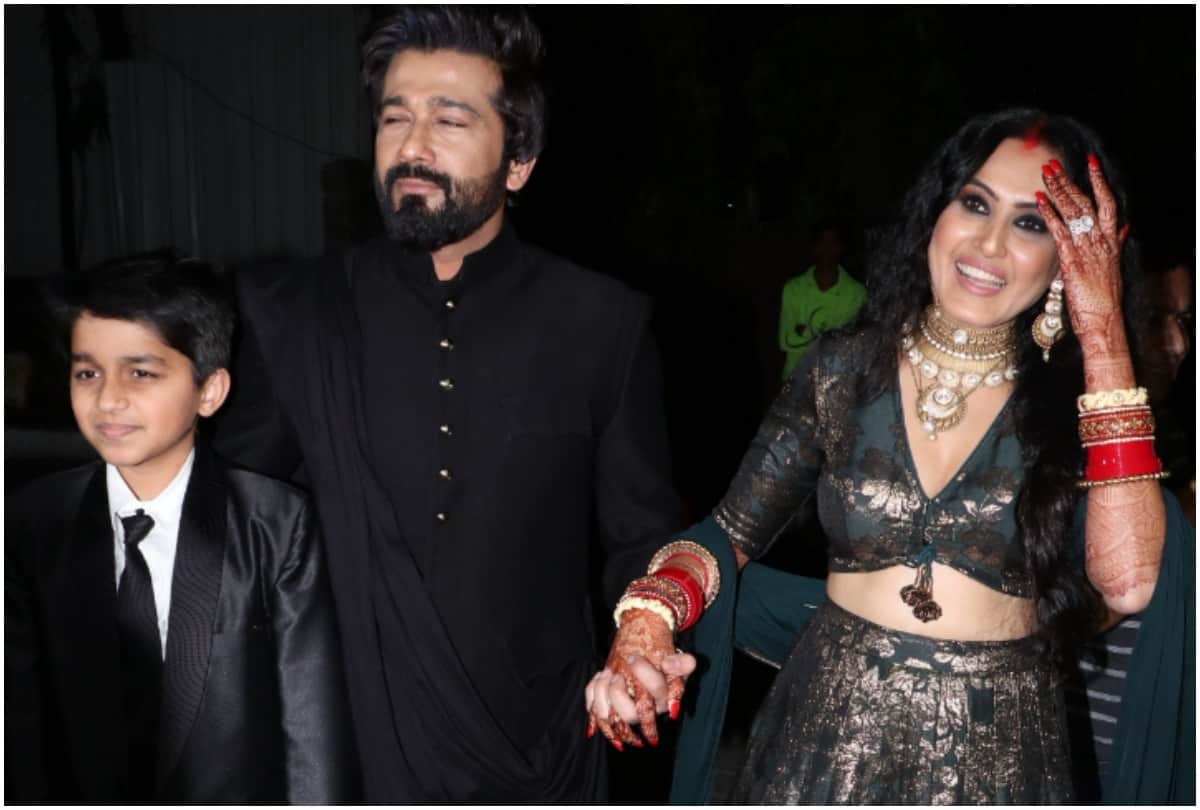 kamya punjabi got married with shalabh dang wedding reception inside photos