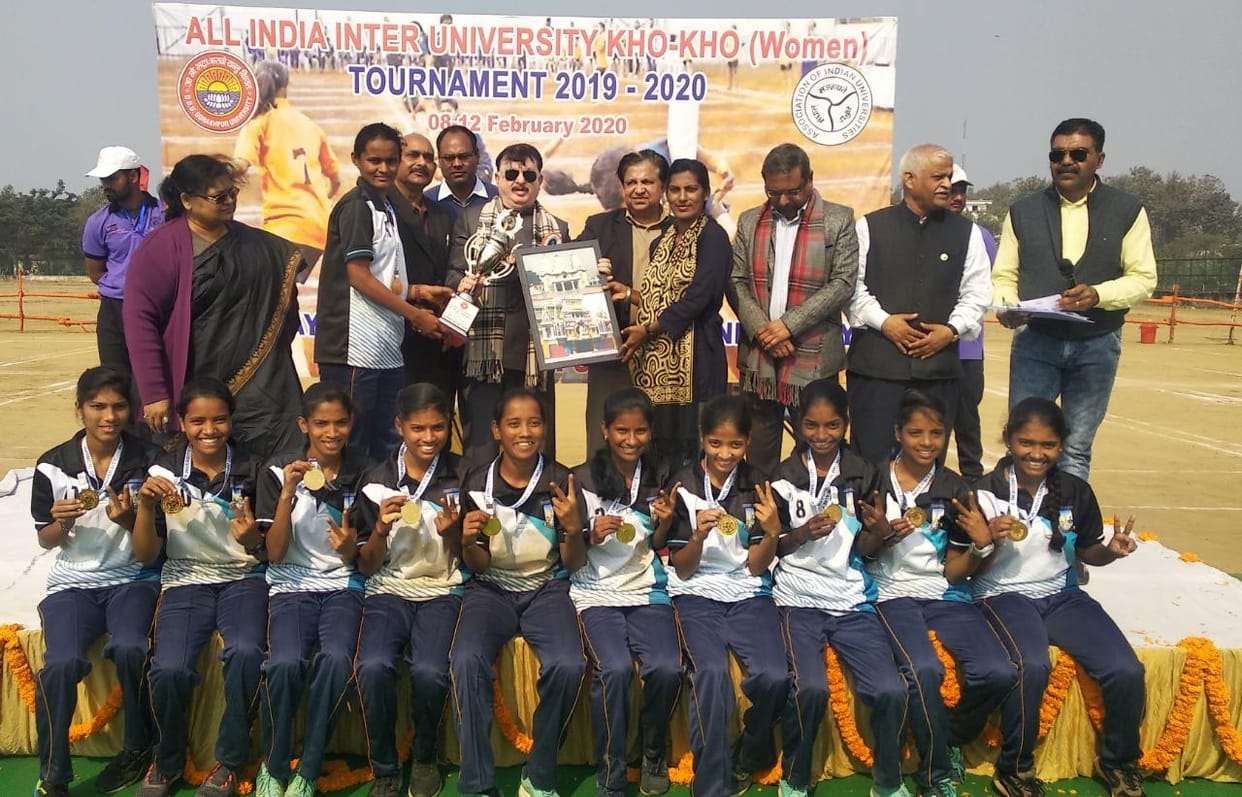 Mumbai University team became champion in Kho-Kho Women Championship in gorakhpu university