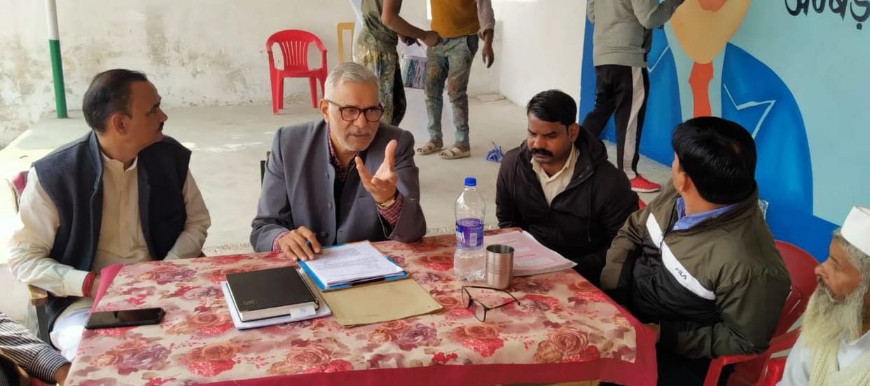 Investigation of development works started in Sikheda
