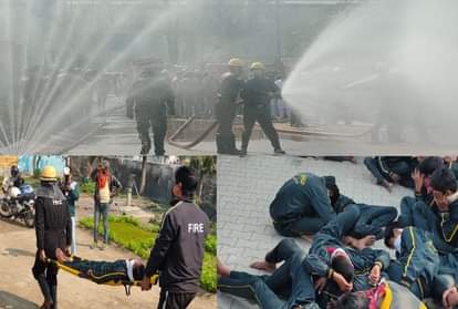 Uttarakhand: Earthquake of 7.7 Magnitude and chemical disaster during  Mock drill, Photos