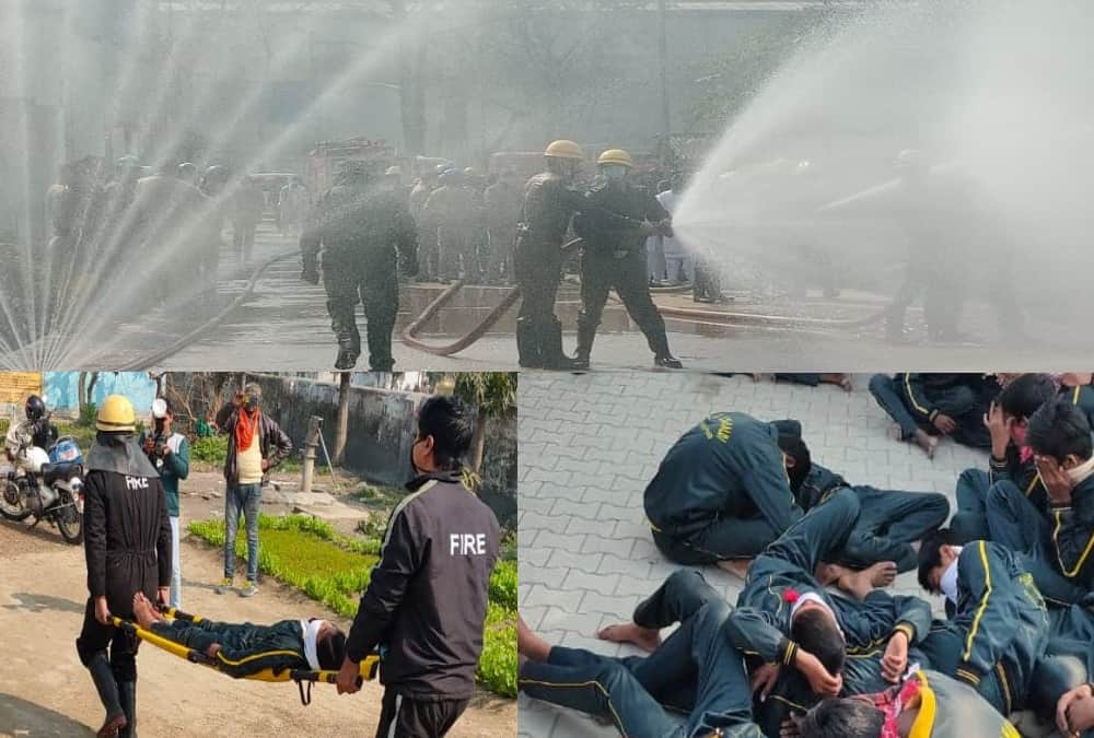 Uttarakhand: Earthquake of 7.7 Magnitude and chemical disaster during  Mock drill, Photos