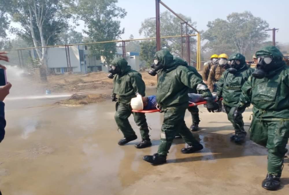 Uttarakhand: Earthquake of 7.7 Magnitude and chemical disaster during  Mock drill, Photos
