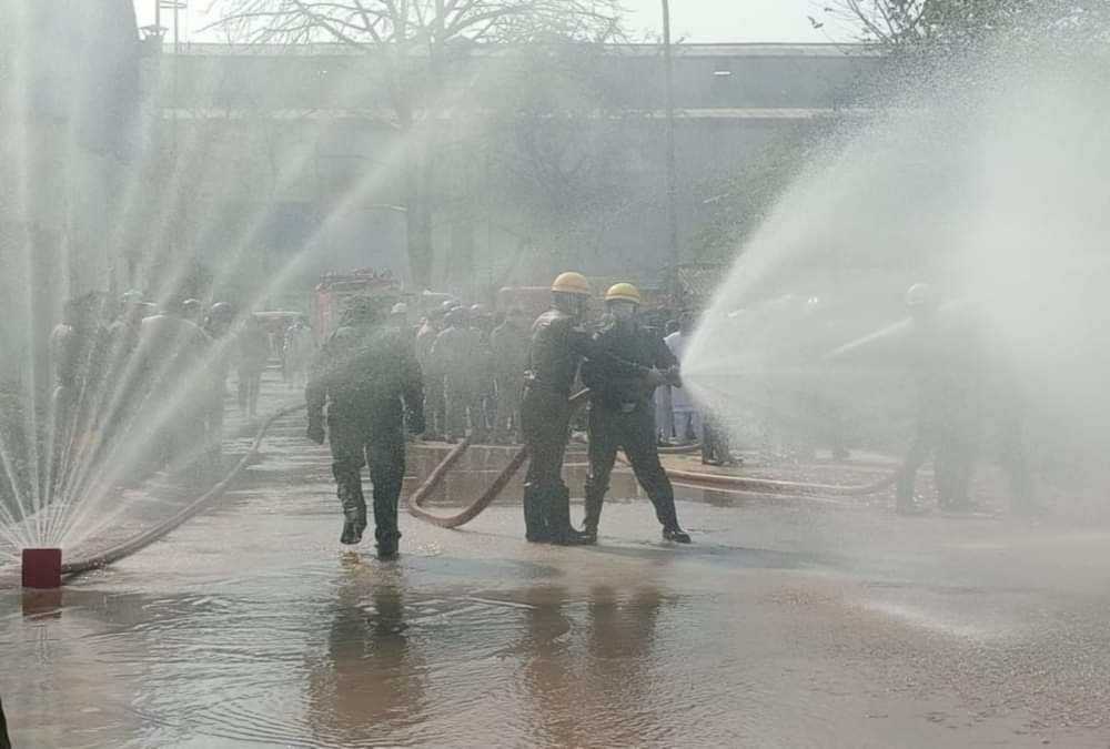 Uttarakhand: Earthquake of 7.7 Magnitude and chemical disaster during  Mock drill, Photos