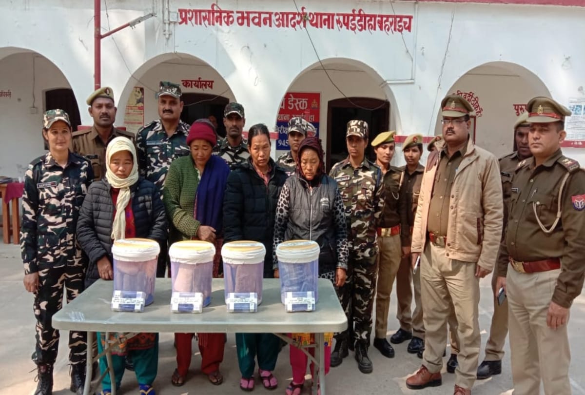 Four Nepali women smugglers recovered 20 kg Nepalese charas