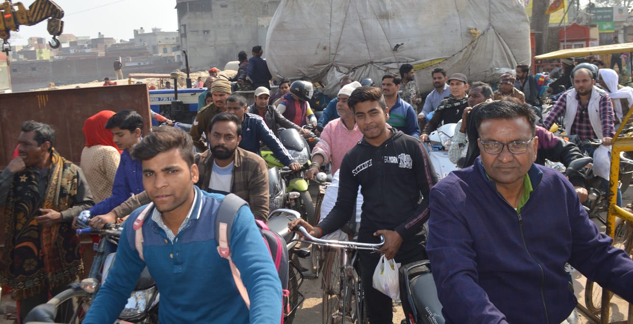 Hathras: Jam increases tension for roadways officials