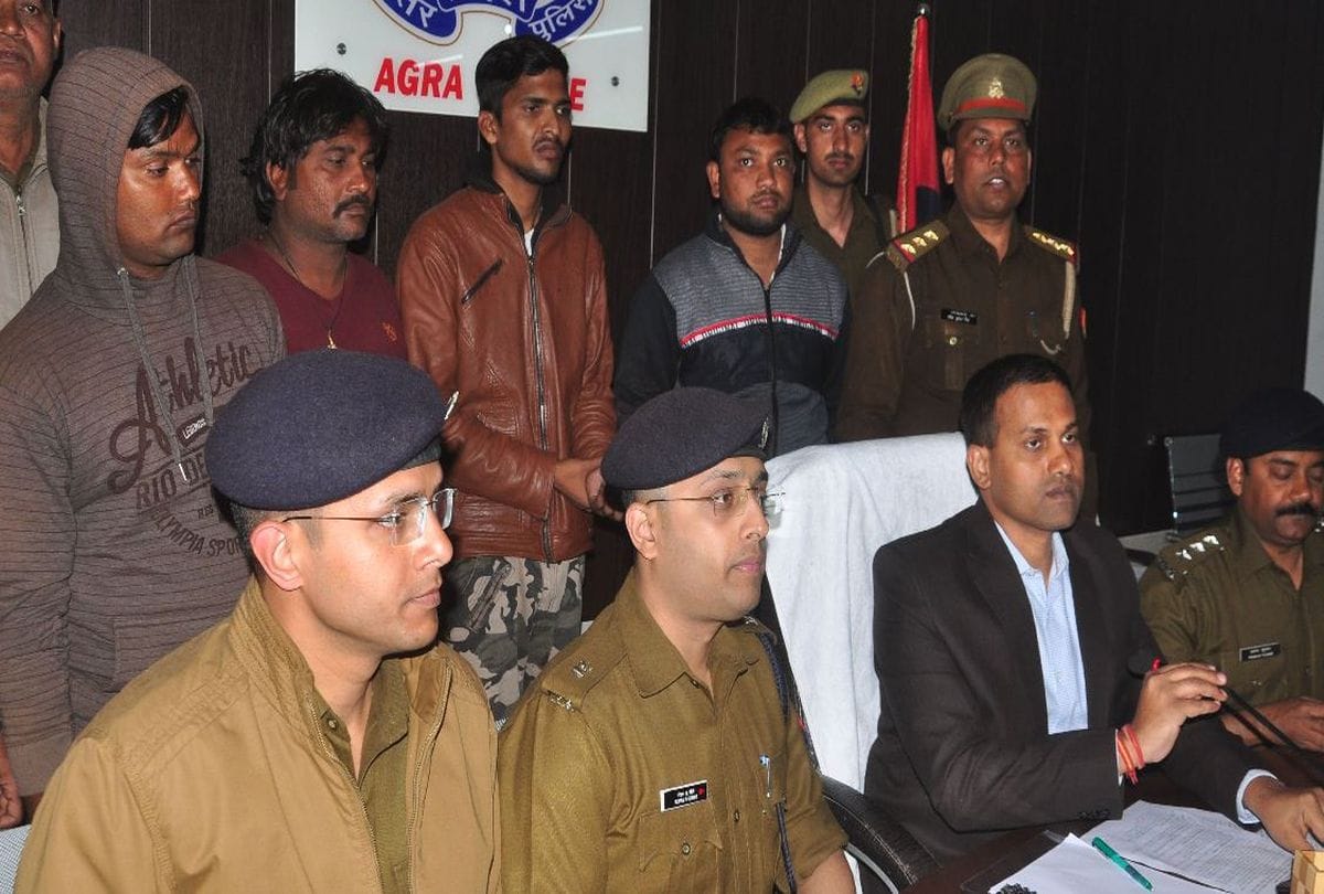 four arrested including shooters for attack on owner of sweet house in agra