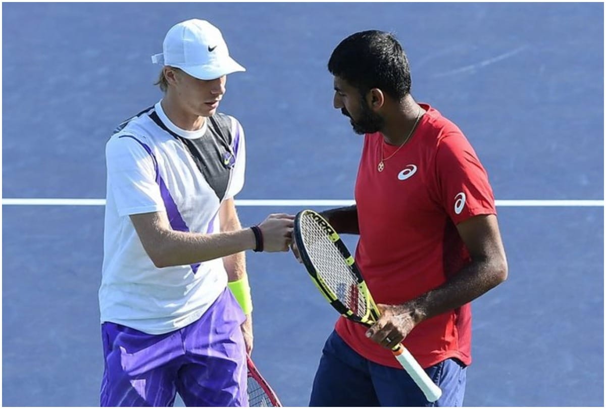 Rohan Bopanna and Dennis Shapovalov Go Down Fighting at Western and Southern Open