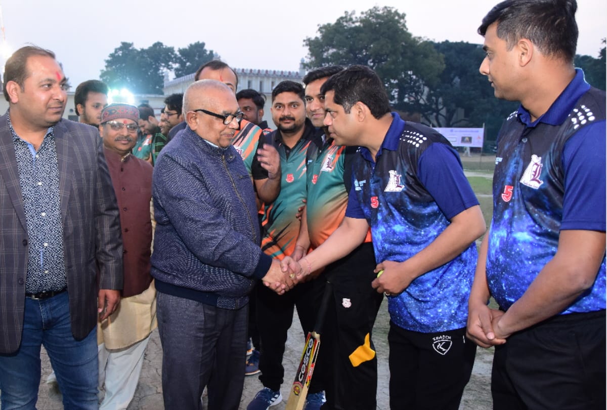 Jessie Premier League Day Night Cricket Tournament orgnised in MG Inter College gorakhpur