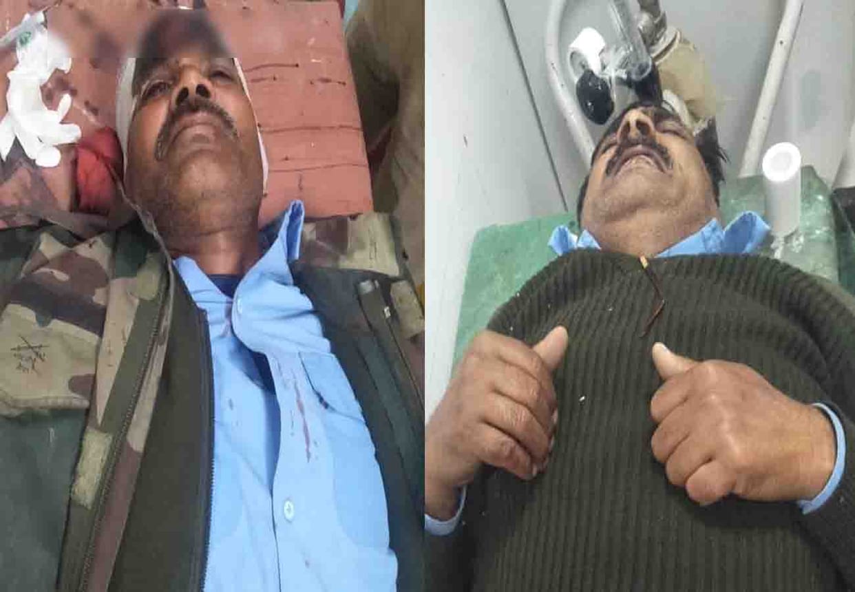 Truck collides in UPDA's car of Agra Lucknow Expressway