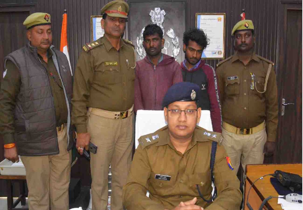 Seven quintals of smuggling doda recovered, two arrested in hardoi
