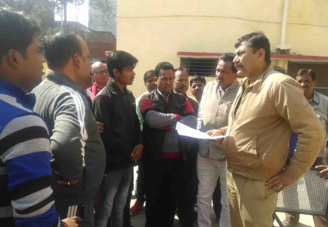 tension in farrukhabad after ambedkar statue broken