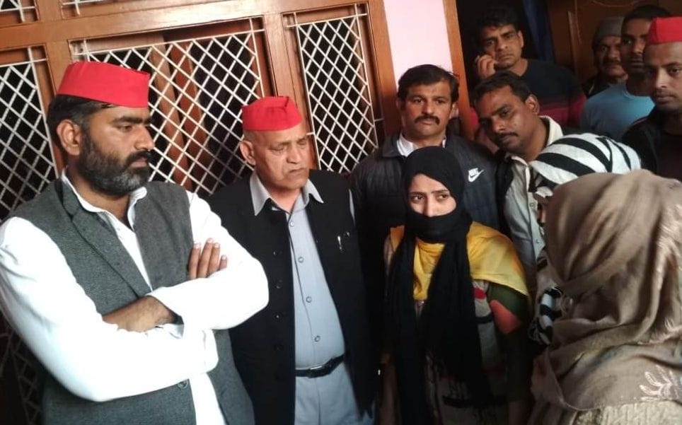 police do action by dicession of bjp leaders