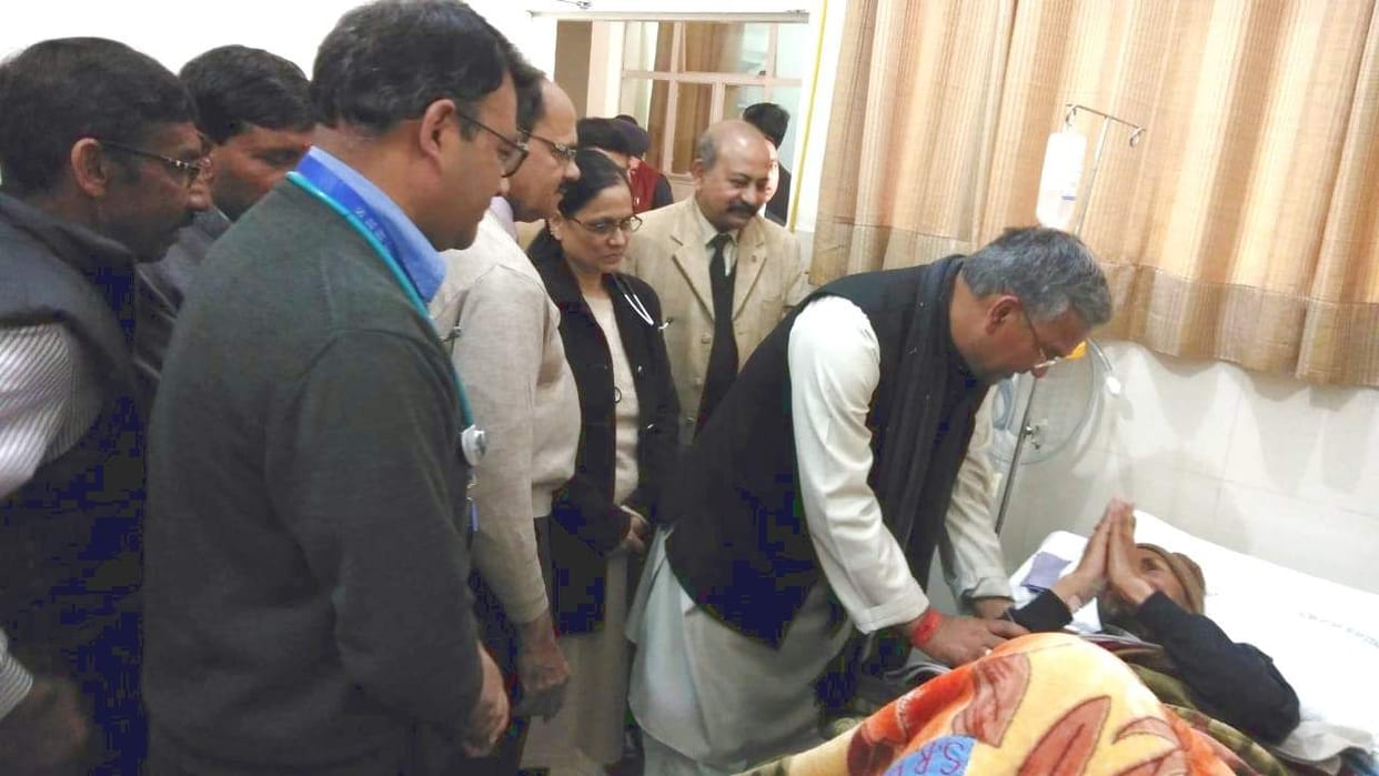 CM knows the situation of Yogi's father