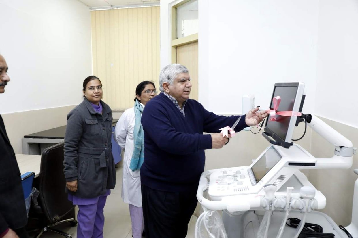Two new ultrasound machines launched at AIIMS