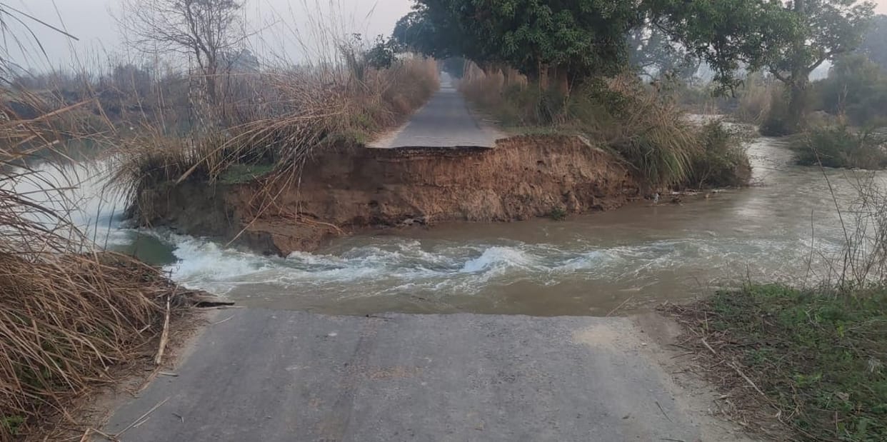 East Yamuna Canal derail, 500 bigha crops submerged