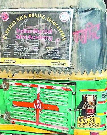 Auto seized running on roadways bus number