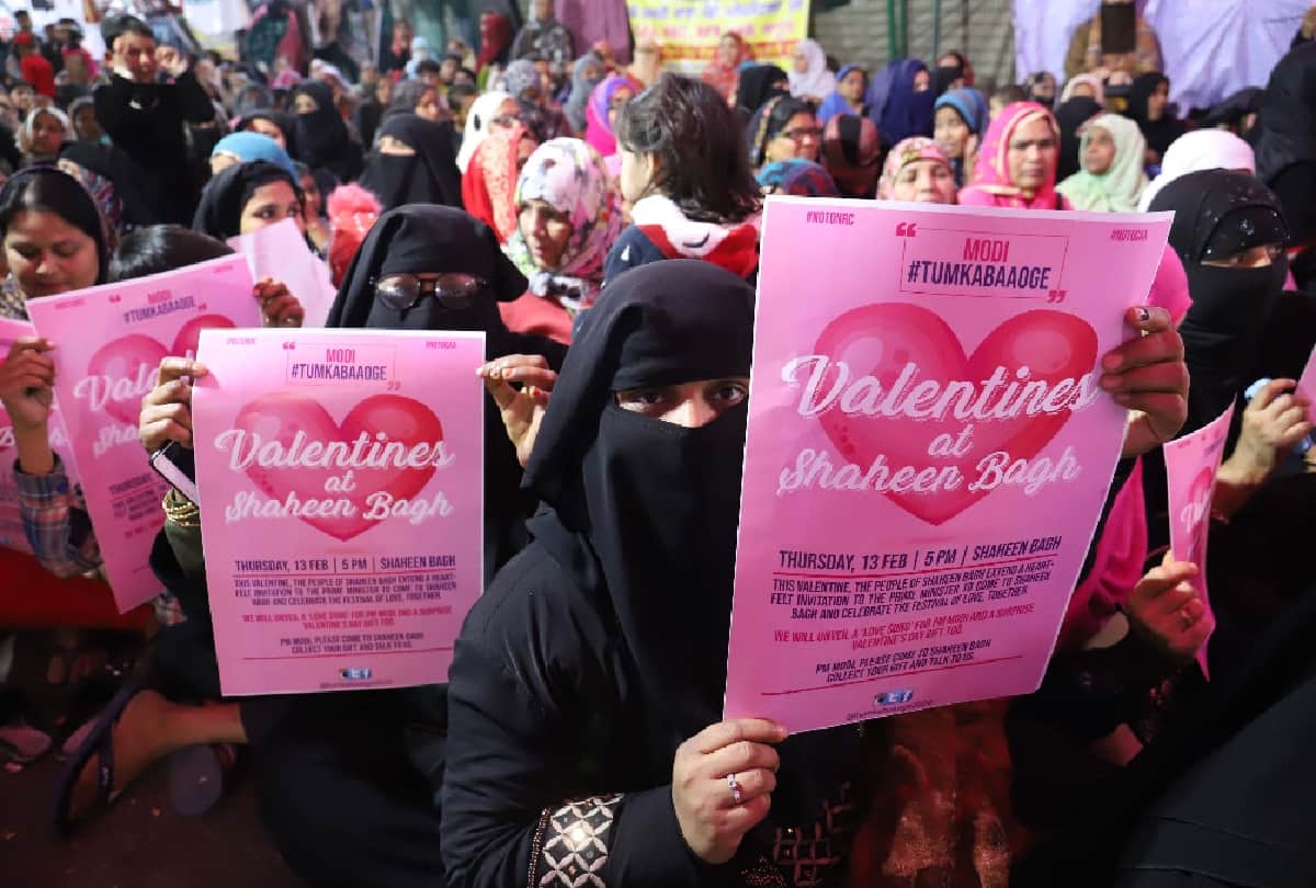Shaheen Bagh protesters send valentine cards to pm modi
