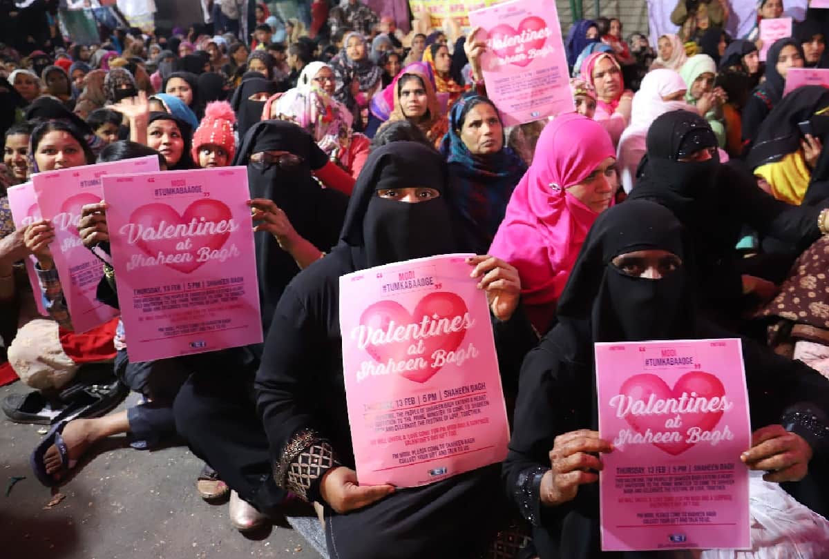Shaheen Bagh protesters send valentine cards to pm modi