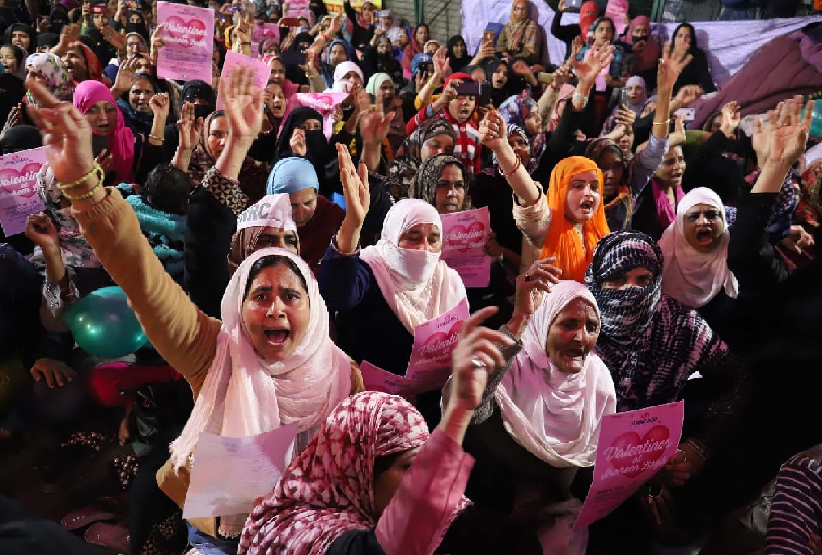 Shaheen Bagh protesters send valentine cards to pm modi
