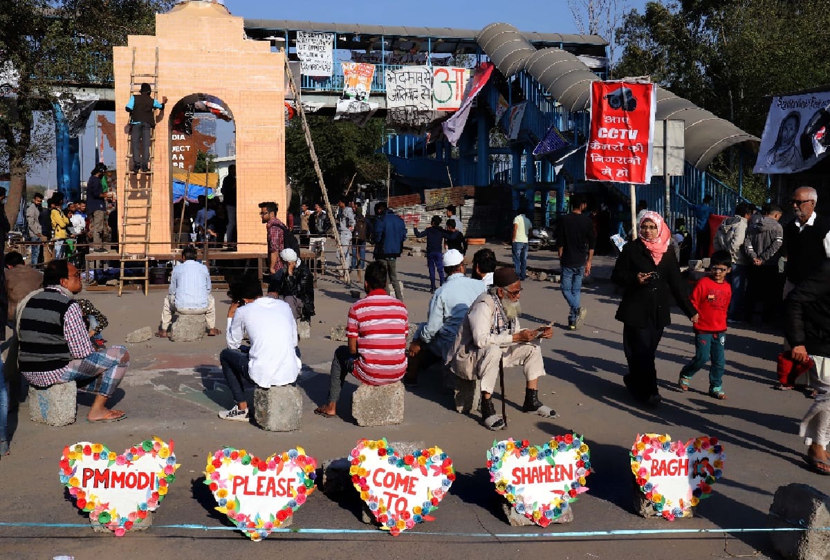 Shaheen Bagh protesters send valentine cards to pm modi