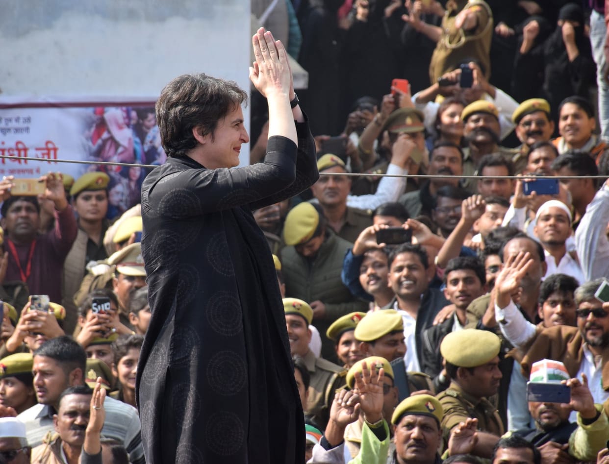 Priyanka Gandhi gave life to the party