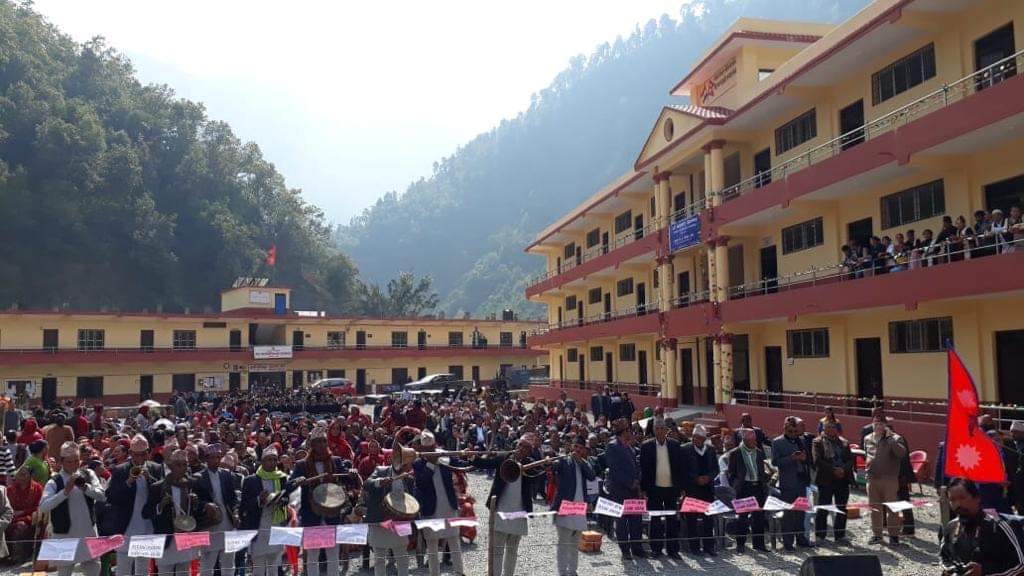 India helped to develop gulmi chandrakot campus of tribhuvan university in Nepal