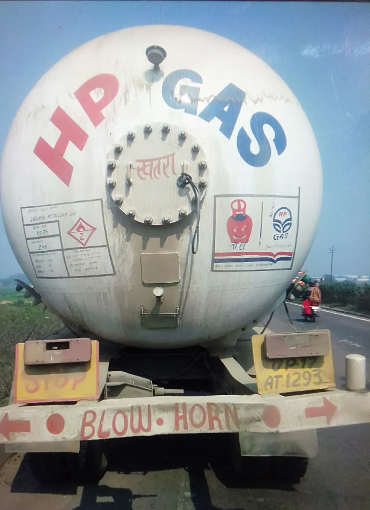 Gas tanker seas running without permit-fitness period