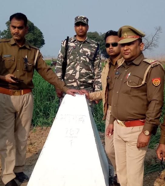 New pillar ready on Indo-Nepal border, Administration unknown