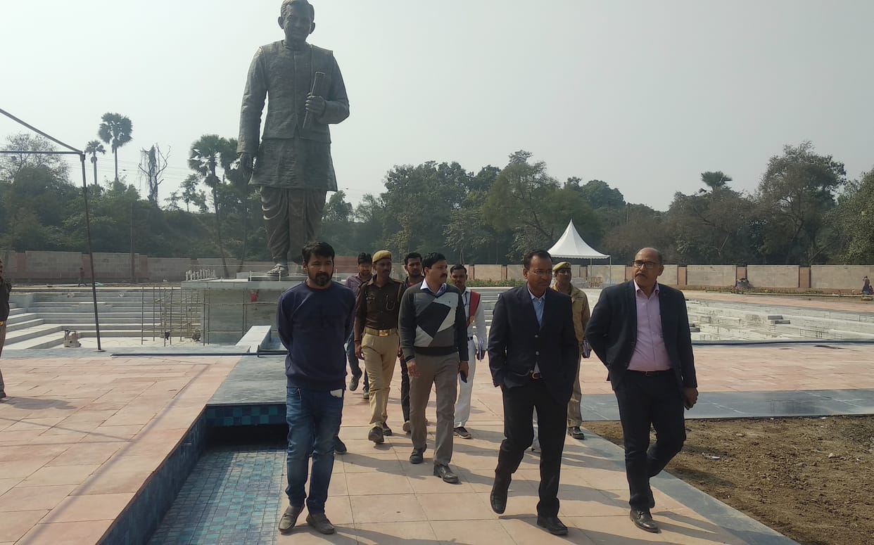 Preparation for Prime Minister's arrival