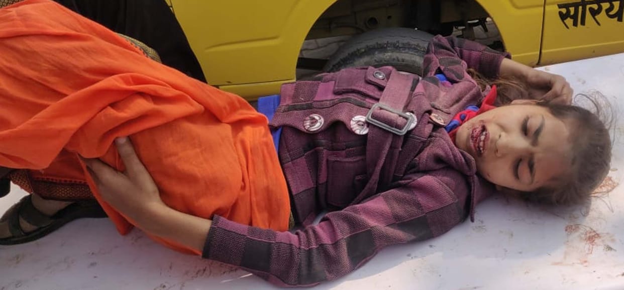 Uncontrolled Tempo overturns school, six children injured