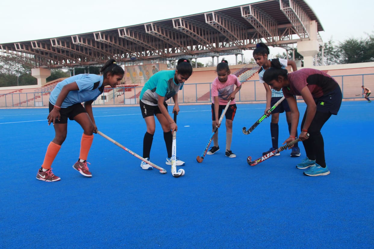 practice for admmision in sports hostel