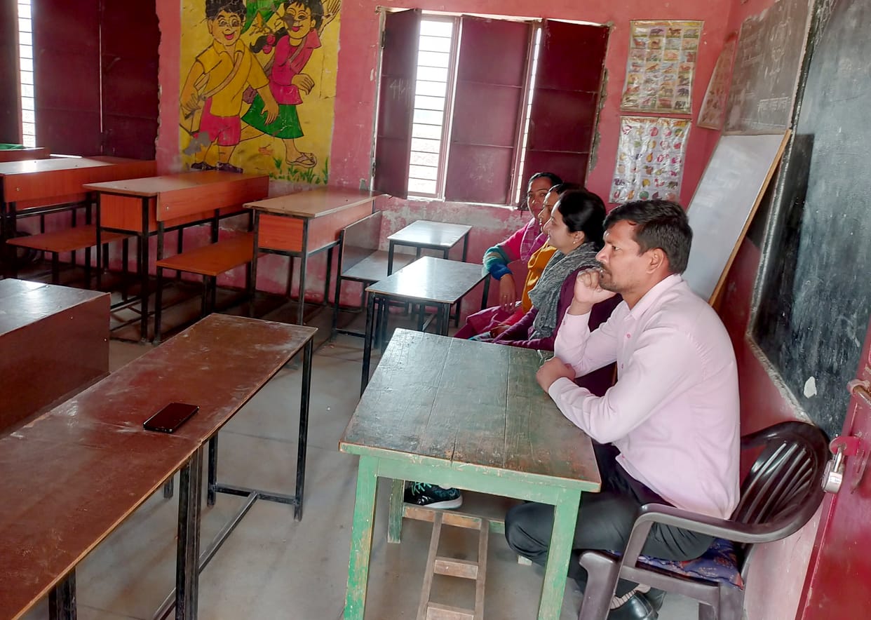 Primary school of village Zainulabadinpur