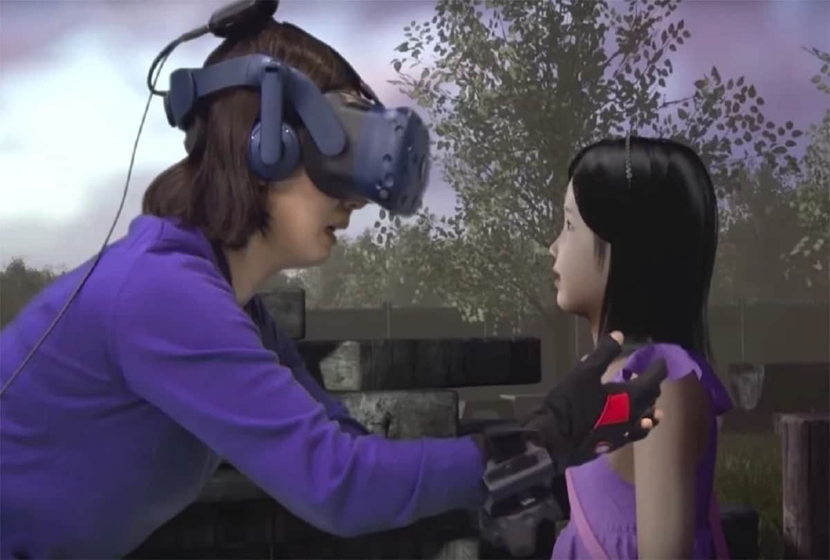 South Korean mother meets dead daughter by Virtual reality in a TV Show named Meeting you
