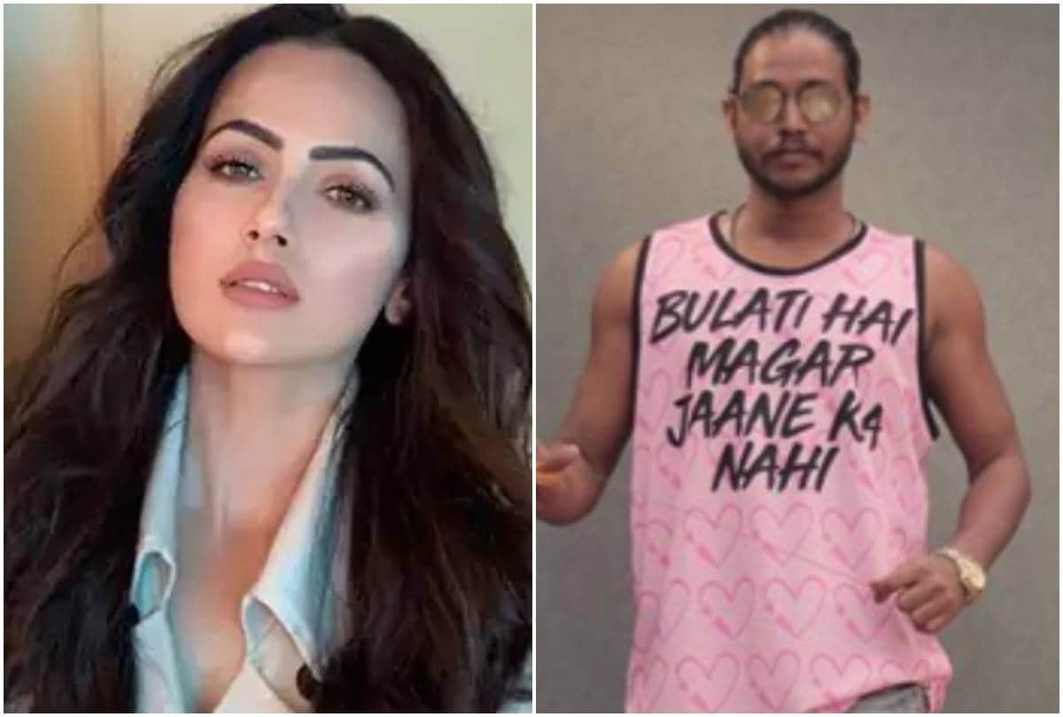 SANA khaan again blast on her ex boyfriend melvin louis