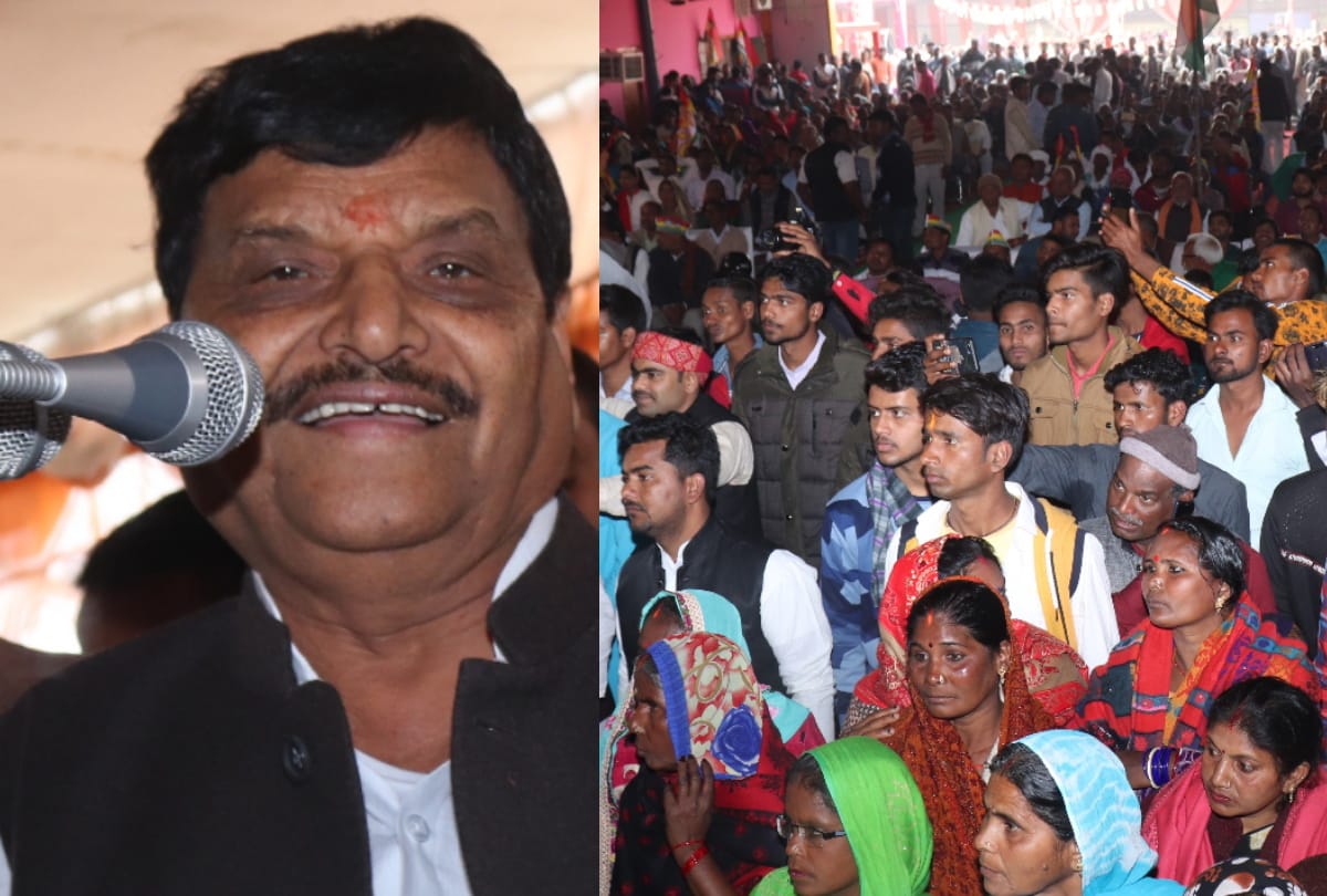 shivpal yadav visit in gorakhpur for mandal sammelan