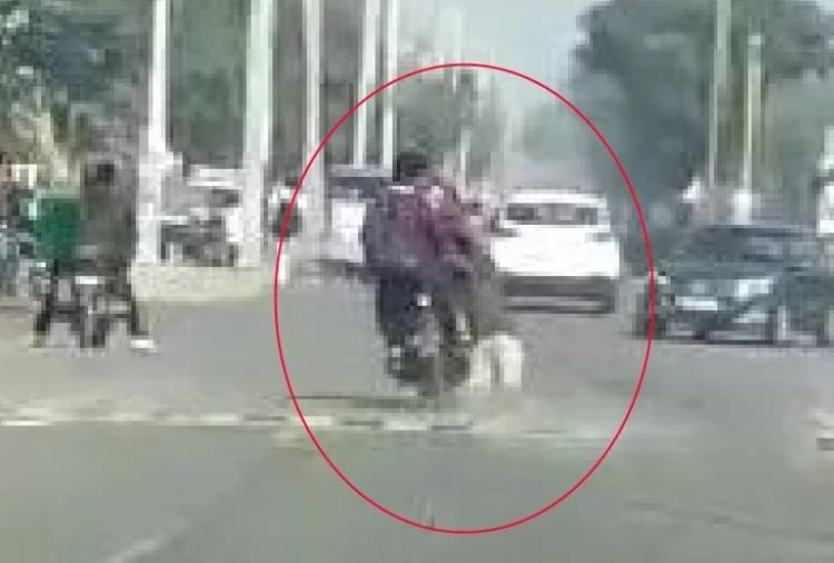 A student arrested in case of dragging Home Guard in Sonipat