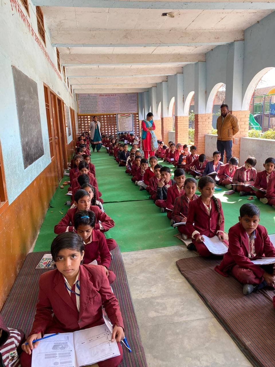 10 thousand students appeared in saksham examination, exam, fatehabad