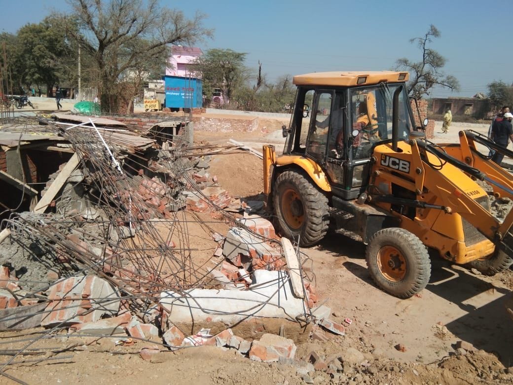 Two illegal colonies destroyed
