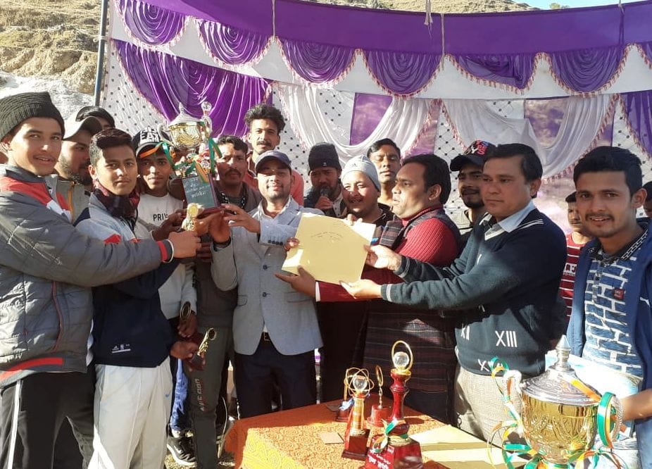 Karki Sports wins prize money cricket competition